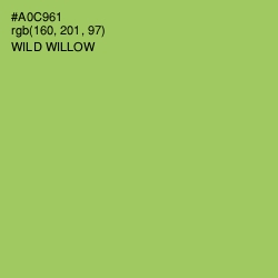 #A0C961 - Wild Willow Color Image