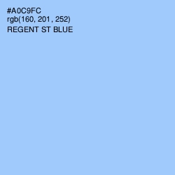 #A0C9FC - Regent St Blue Color Image