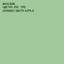 #A0CA9B - Granny Smith Apple Color Image