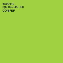 #A0D140 - Conifer Color Image