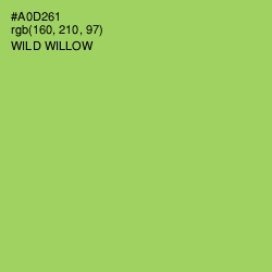 #A0D261 - Wild Willow Color Image