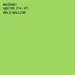 #A0D661 - Wild Willow Color Image