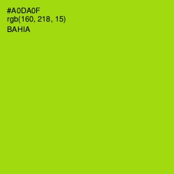 #A0DA0F - Bahia Color Image