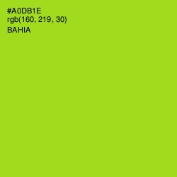 #A0DB1E - Bahia Color Image