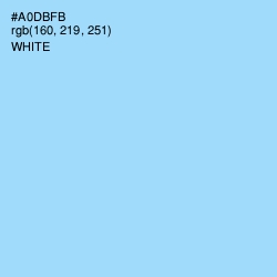 #A0DBFB - Regent St Blue Color Image