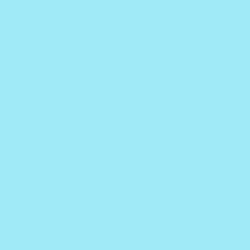 #A0E9F6 - Blizzard Blue Color Image