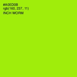 #A0ED0B - Inch Worm Color Image