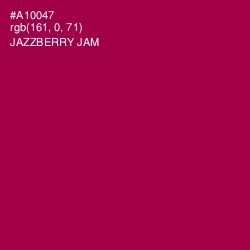 #A10047 - Jazzberry Jam Color Image