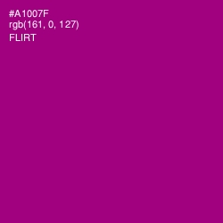 #A1007F - Flirt Color Image