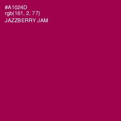 #A1024D - Jazzberry Jam Color Image