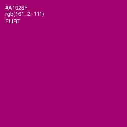 #A1026F - Flirt Color Image