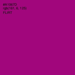 #A1067D - Flirt Color Image