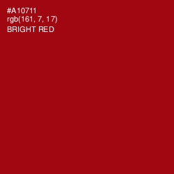 #A10711 - Bright Red Color Image