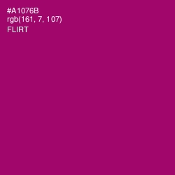 #A1076B - Flirt Color Image