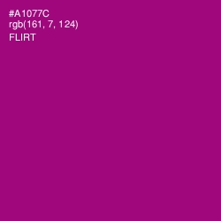 #A1077C - Flirt Color Image