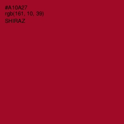 #A10A27 - Shiraz Color Image