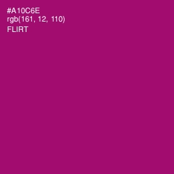 #A10C6E - Flirt Color Image