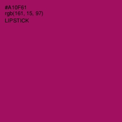 #A10F61 - Lipstick Color Image