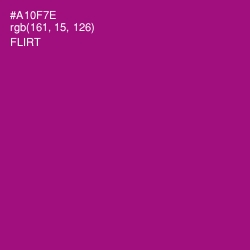 #A10F7E - Flirt Color Image