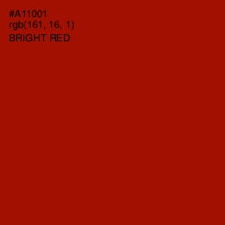 #A11001 - Bright Red Color Image