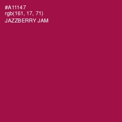 #A11147 - Jazzberry Jam Color Image