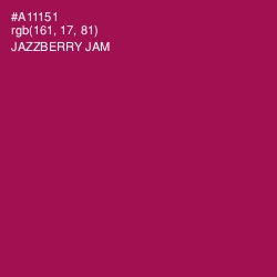 #A11151 - Jazzberry Jam Color Image