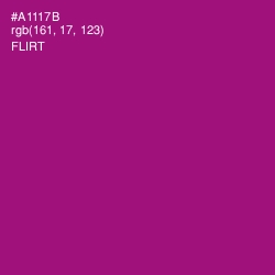 #A1117B - Flirt Color Image