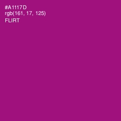 #A1117D - Flirt Color Image