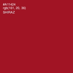 #A11424 - Shiraz Color Image