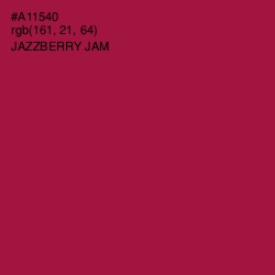 #A11540 - Jazzberry Jam Color Image