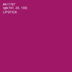 #A11767 - Lipstick Color Image