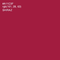 #A11C3F - Shiraz Color Image