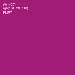 #A11C74 - Flirt Color Image