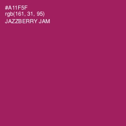 #A11F5F - Jazzberry Jam Color Image