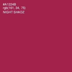 #A1224B - Night Shadz Color Image