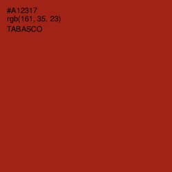 #A12317 - Tabasco Color Image