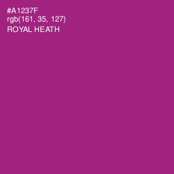 #A1237F - Royal Heath Color Image