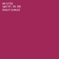 #A12759 - Night Shadz Color Image