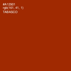 #A12901 - Tabasco Color Image