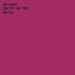 #A12C64 - Rouge Color Image