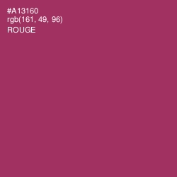 #A13160 - Rouge Color Image