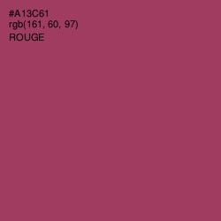 #A13C61 - Rouge Color Image