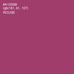 #A13D6B - Rouge Color Image