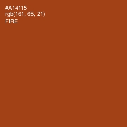 #A14115 - Fire Color Image