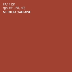 #A14131 - Medium Carmine Color Image