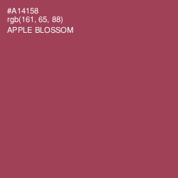 #A14158 - Apple Blossom Color Image