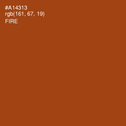 #A14313 - Fire Color Image