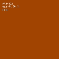 #A14402 - Fire Color Image