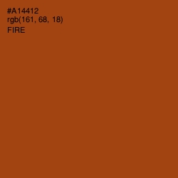 #A14412 - Fire Color Image