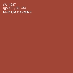 #A14537 - Medium Carmine Color Image